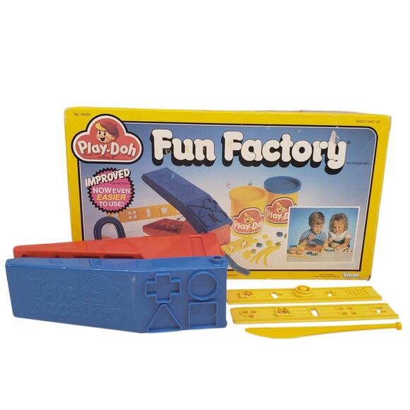 Vintage 1987 Play-Doh Fun Factory Kenner - Picture 1 of 16